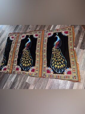 Peacock Cotton Fabric 42x52 162